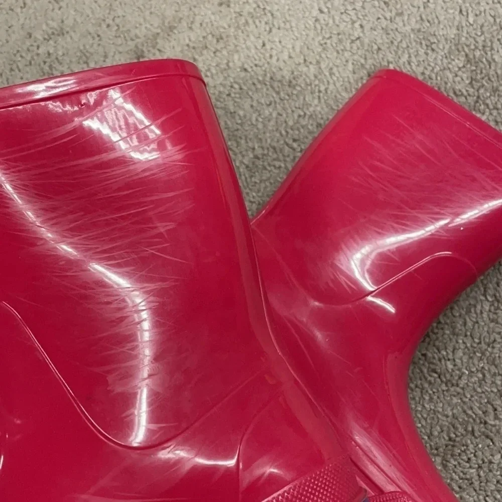 Toddlers Pink Rain Boots size 11-12 Made in Canada
